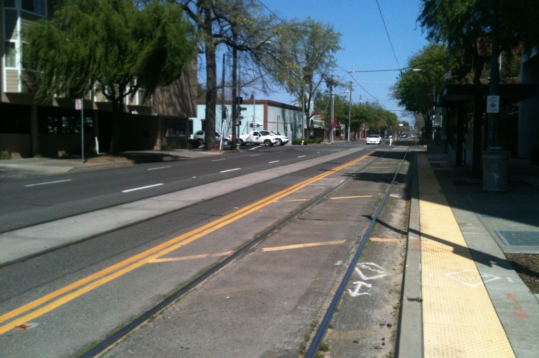 Light rail on 12th&nbsp;St